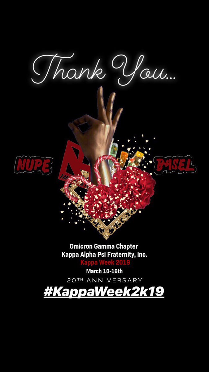OGNupes's tweet photo. Thank You to all who made Kappa Week 2K19 one to remember!!! We appreciate the support from not only the Florida Atlantic Universityβs student body but the Boca Raton community as well.
#LongLiveOG #KappaWeek #NupeBasel #OGInFour https://t.co/yFRVGXjJ7e