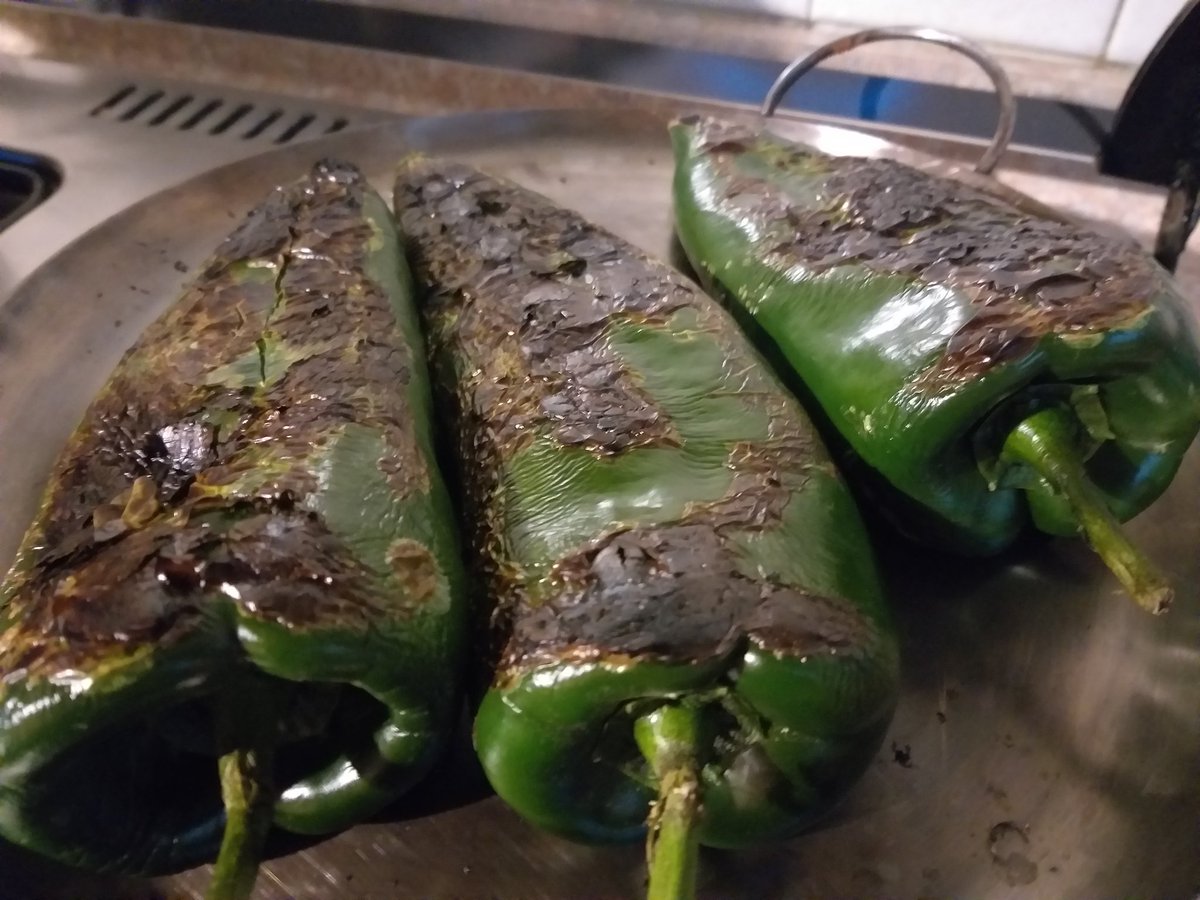 LapsicologaMx's tweet photo. Enchiladas de chile poblano con pollo. Esto de cocinar me gusto! 😊💜 https://t.co/nTFI7UWth9