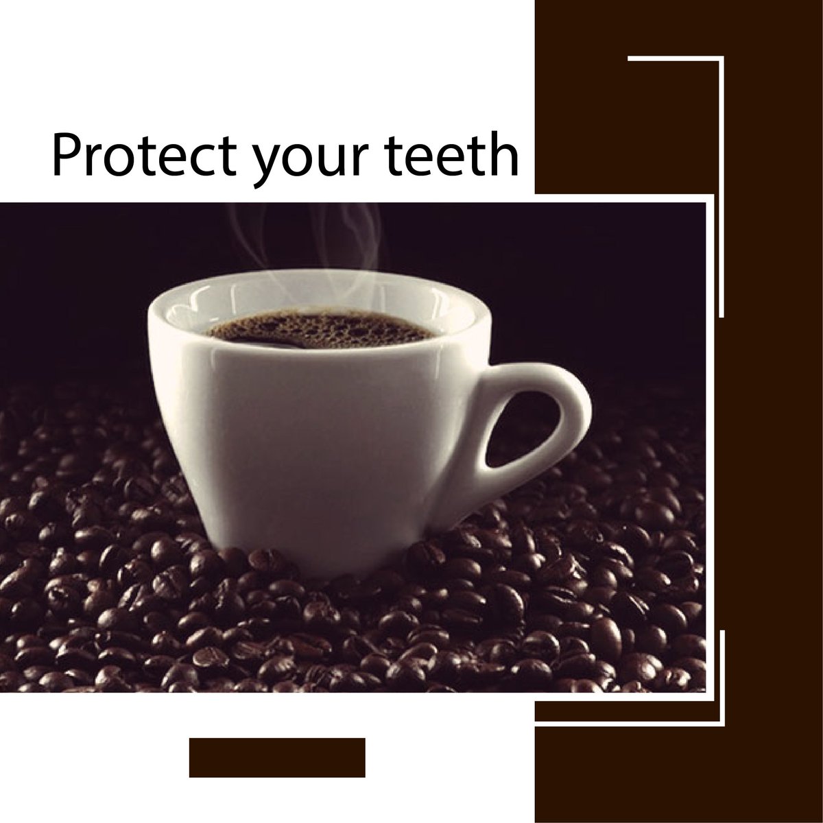 UncleSanCoffee's tweet photo. This week, #unclesancoffee will talk about some #benefits of #drinking #luwakcoffee and the first one is, it can #protect your teeth https://t.co/hQLgkVMSck