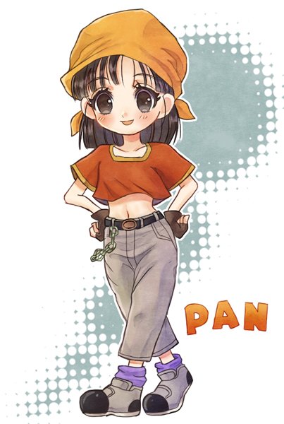 イラスト】ドラゴンボールGTのパンちゃん。東京MXの再放送で久しぶりに