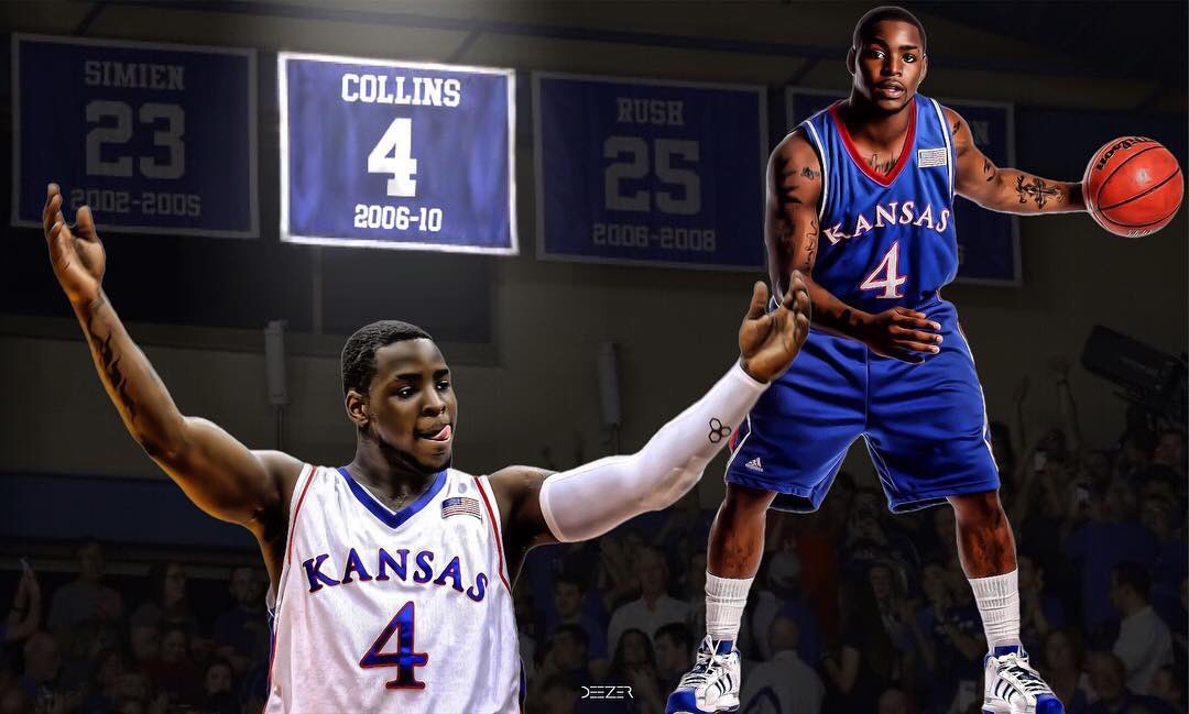Happy Birthday to Jayhawk LEGEND Sherron Collins!!!! Thanks for always being so cool to me, S-Dot!!!! 