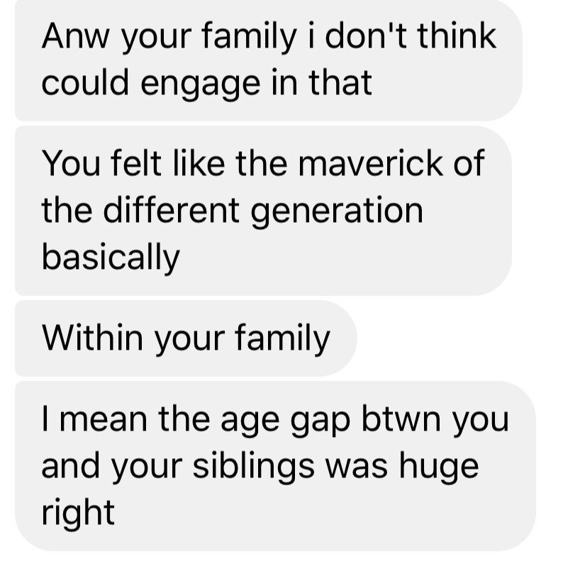 I’ve been asking old friends about their memories of me and it’s been a really... something... for me to read about my life through their eyes. This was from a classmate when we were 10. Kids are so much more observant than we give them credit for