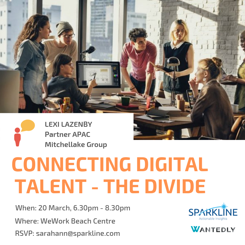 [Announcement] Incredibly excited to unveil the #speaker line-up for our March #Meetup co-hosted with @wantedlysg! First up, we have Lexi Lazenby from <a href="/MitchelLake/">MitchelLake</a> who will be sharing with us her experience in #executivesearch for #innovation driven organizations 📡RSVP now 🔽