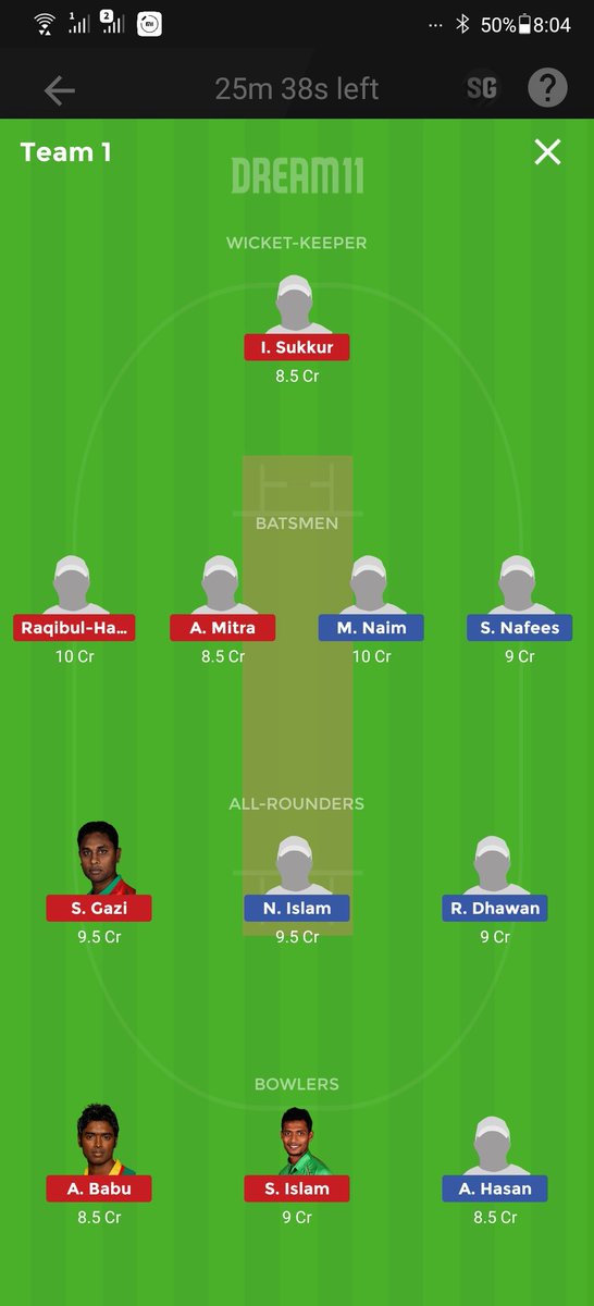 Predictionbaba3's tweet photo. Team captain vc chices will be given in telegram so join us for final 11 and captain vc #Dream11 #Dream11Tips @CricInformer @Dream11_Expert @Dream11_FCG #IPL2019 #IPL @dream_11world
#dhakapremierdivisionLeague
#DPDOneday
#AlvsScc
#SJDCvsPBCC
#LORvsMSC https://t.co/kAE2CFp5Z9
