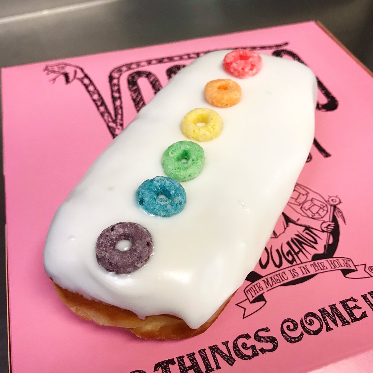 VoodooDoughnut's tweet photo. ๐๐๐๐๐งกโค๏ธ
Tomorrow (3/19) is #TUESDAYGIVING
Come in for a doughnut & help us give back to our communities.
Weโre #doughnating partial proceeds from EVERY doughnut sold tomorrow to both @cupcakegirlsorg (@ Eugene, Denver & Voodoo Too) & @safeatx (Austin shop). See u 2morrow. https://t.co/ExYFQi7Hv0