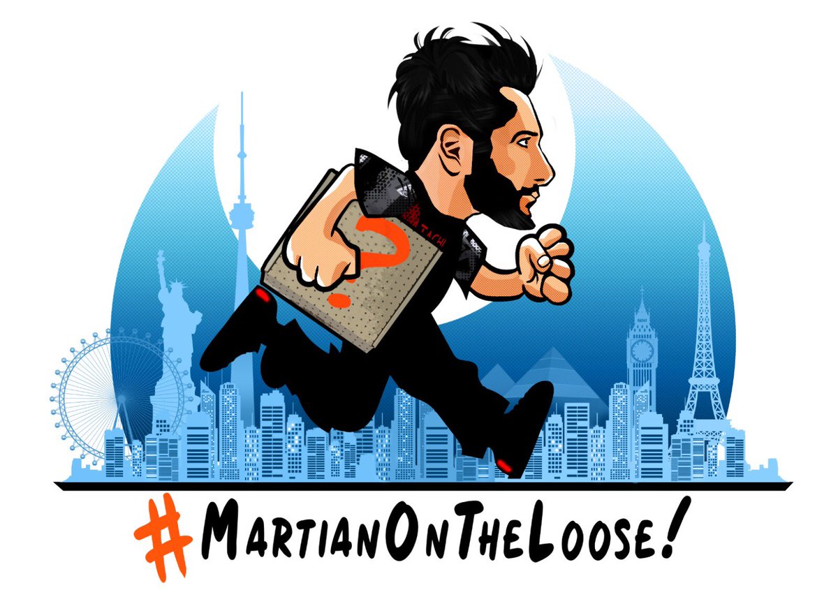 Casanvar's tweet image. Did you get it? The #magichashtag is #MartianOnTheLoose. 

But what does it mean?? And #WhatsInTheBox??? 

Stay tuned this week 😜😜😜 keep tweeting with the new hashtag!  Alex is a #MartianOnTheLoose at the #MarsConference