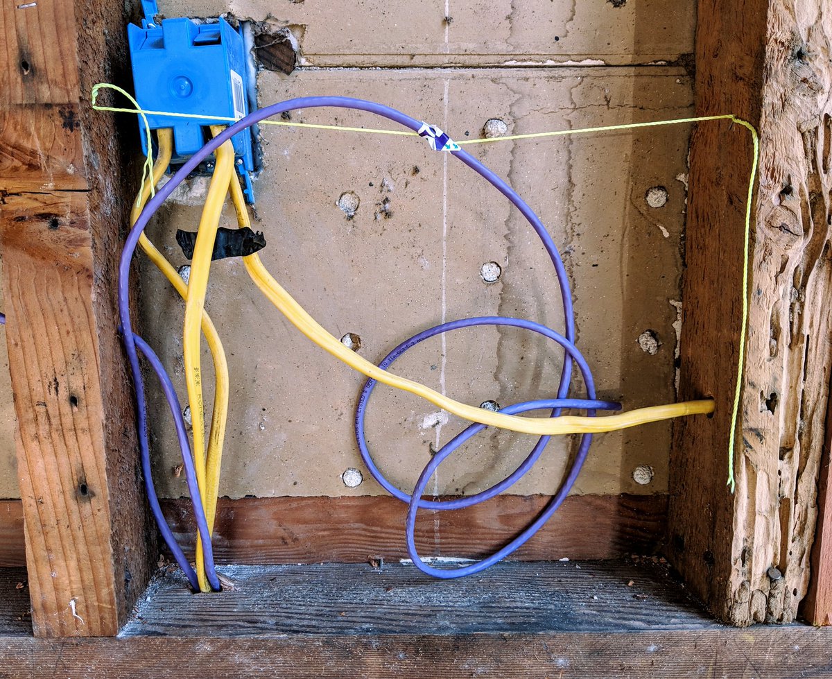 dorkmatt's tweet image. Leaving an easter egg for another day - too much work spilling outside the weekend for removing, splicing, &amp;amp; sistering termites infected wood. Several studs replaced and new siding installed.

#BayAreaProblems where great general contractors have a year long waiting list 😯