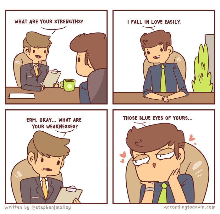 Total_ORA's tweet photo. It’s the #FridayFunny by According to Devin

#art #fun #life #funny #career #careers #jobsearch #job #jobs #recruiting #hiring #hr https://t.co/OpydYxTbWb