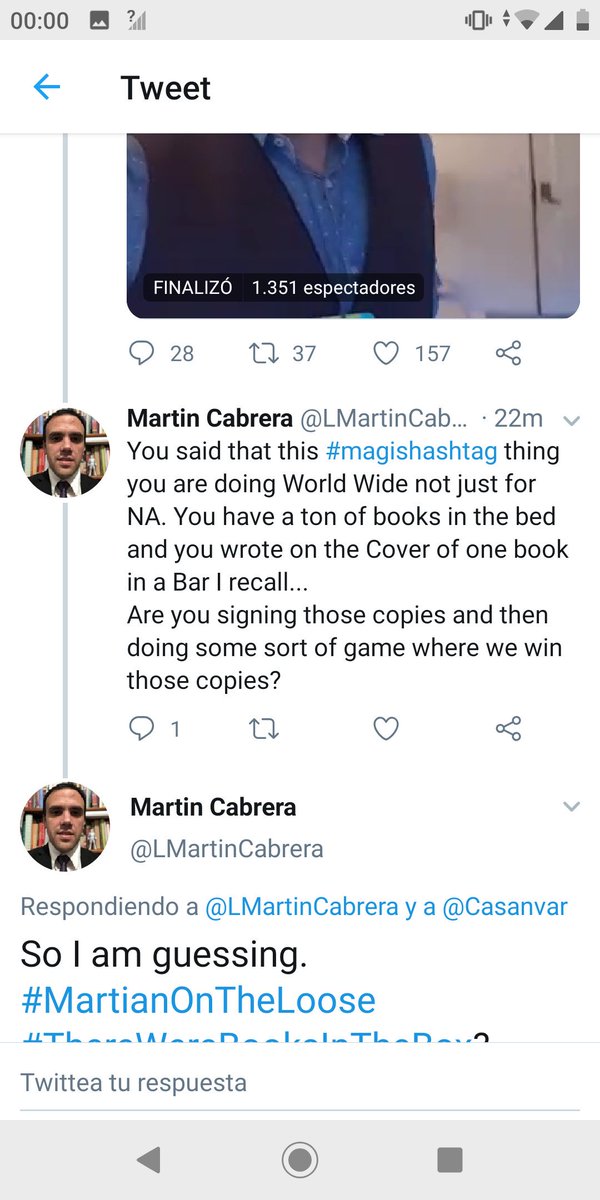 LMartinCabrera's tweet image. Heyyy I got it in my thread before, Yay!
#MartianOnTheLoose
#MarsConference 
And yes... #WhatsInTheBox