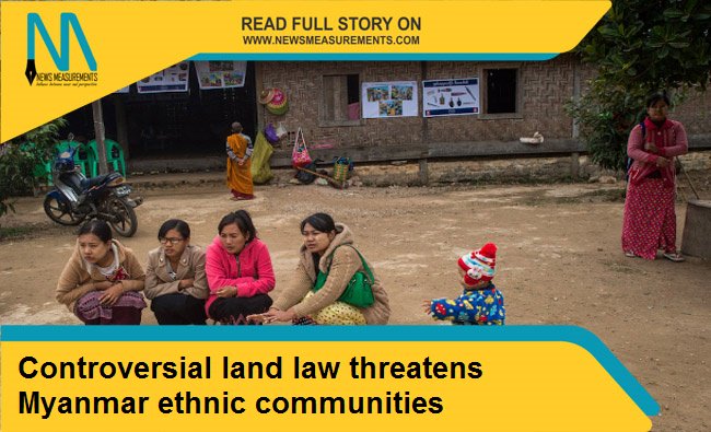 NewsMeasurement's tweet photo. Controversial land law threatens Myanmar ethnic communities 
For full News- https://t.co/7adL3DEIaN

#myanmar #ethnic #community #internationalnews #newsoftheday https://t.co/7YNGLG7Q7b