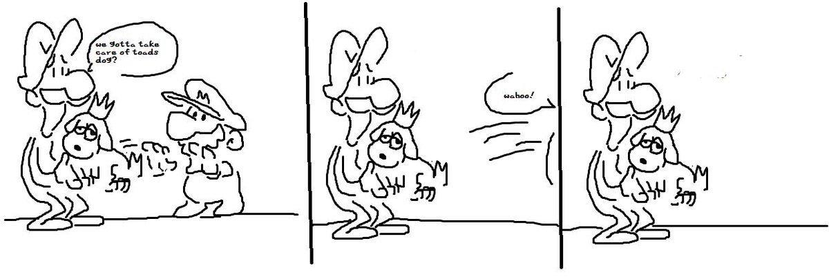 Toad's dog 