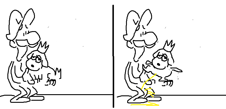 Toad's dog 