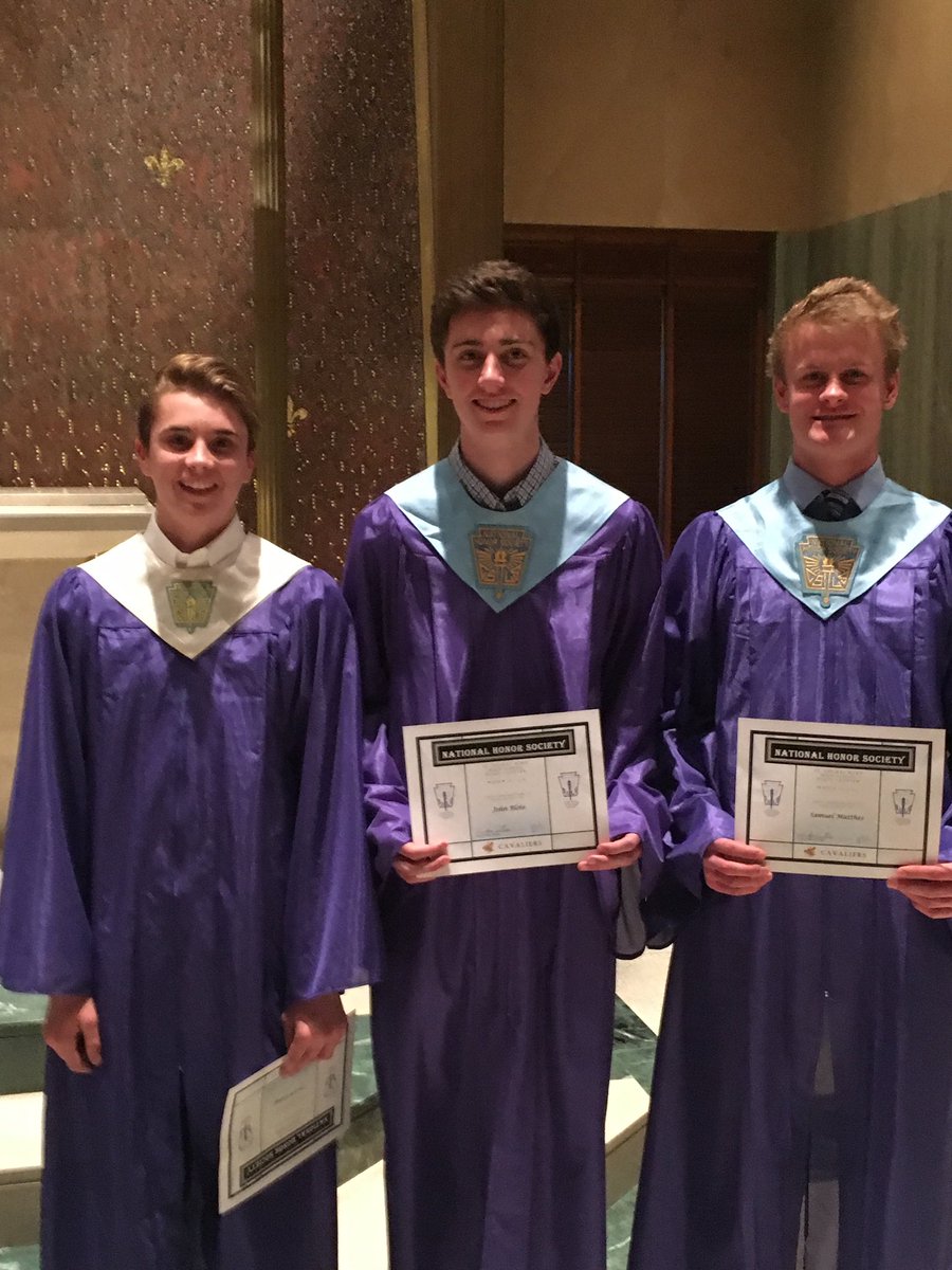 New National Honor Society inductees for STM
Left to right: Carson George, John Blote, and Sam Matthes

Congratulations from your Post 320 Baseball family