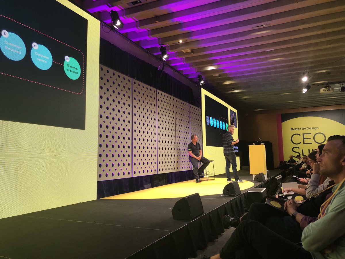 “If you want your customers to be obsessed with you, you have to be obsessed with your customers” - Matt of <a href="/empathydesignnz/">Empathy</a> &amp; Tim of @JUCYWorld talking about the impact of really knowing your customers #bbdsummit