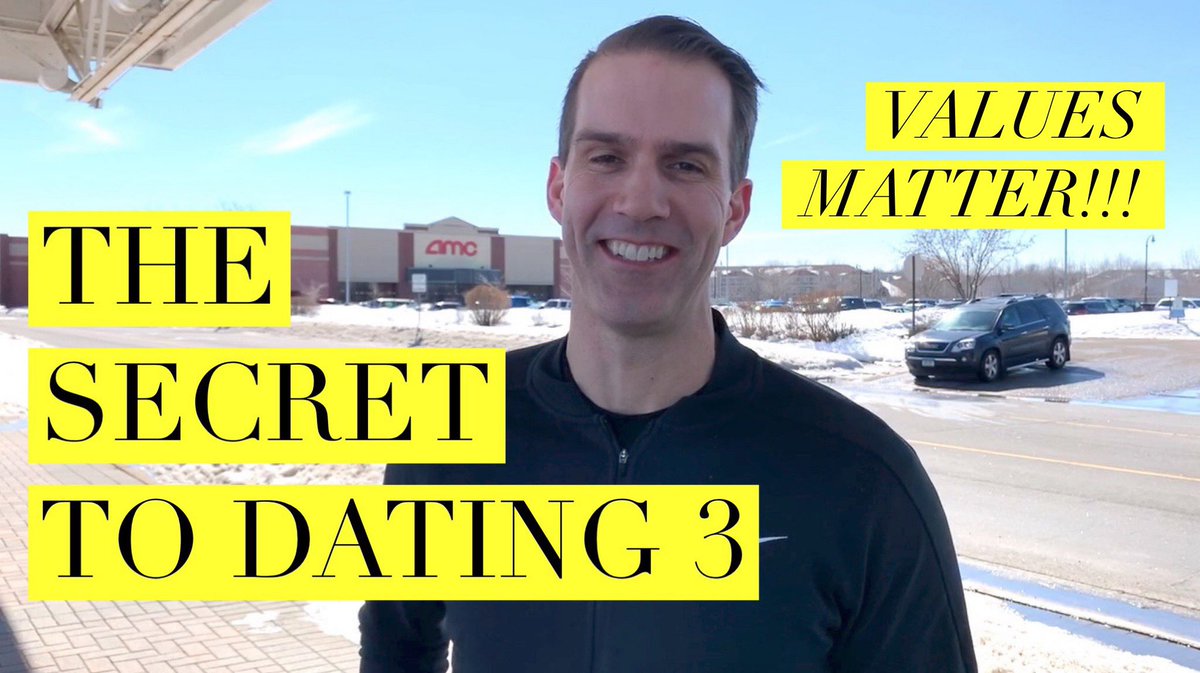 Dating video 3 is up! 
Click the link and comment on your top 5 values! 
youtu.be/MzZXX6fymBg