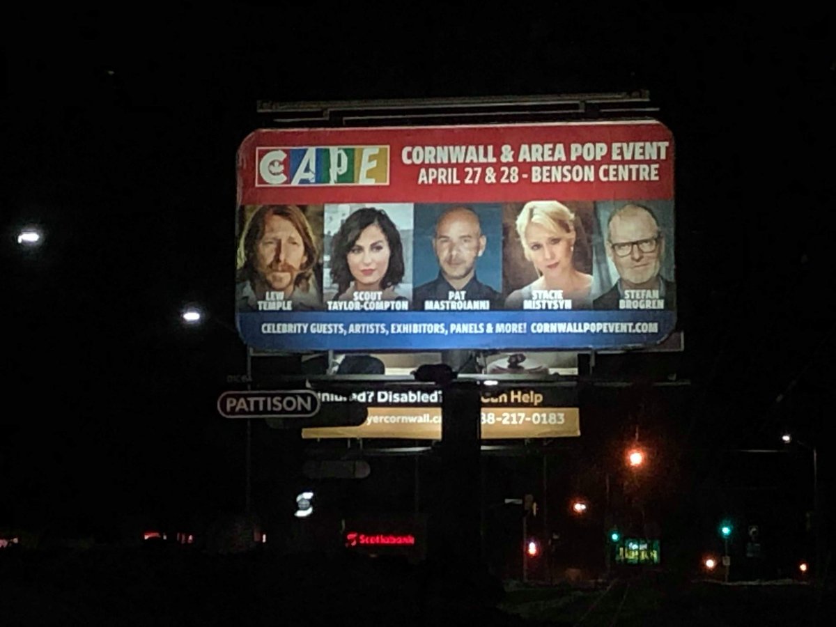 Check out the new billboard by Wal-Mart! #getyourcapeon