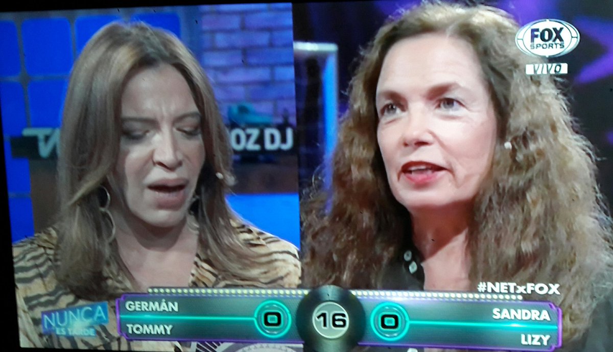 Vero27abril's tweet image. Genias @sanmihanovich y @lizytagliani en #NetxFox 👏👏