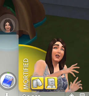 misskatedee's tweet photo. HAHA playing sims to night and I mortified my poor girl XD 

#Sims4 #twitch #streaming https://t.co/iXu7qXo3rn