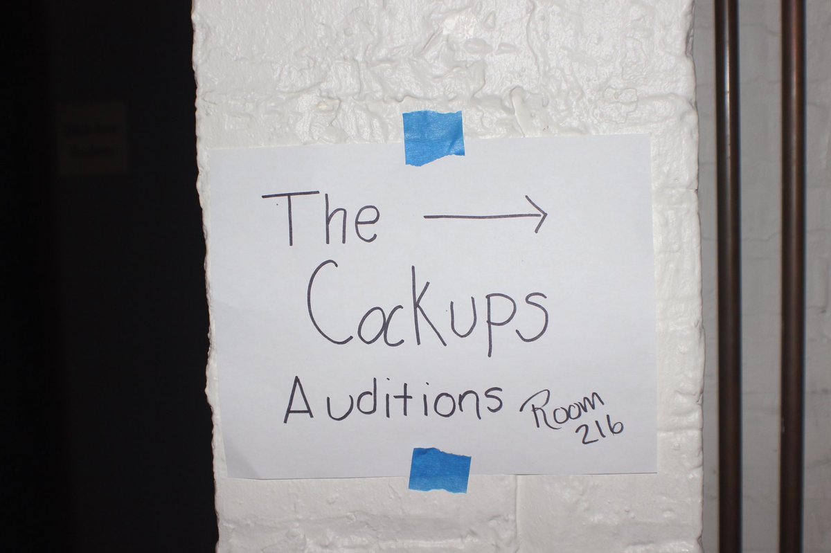 Yup had #auditions for some new faces to add to #TheCockups2 #actors #Chicago #onset #pilot #filmmaker #sequel #musicians #tryiuts #Backstage <a href="/Backstage/">Backstage</a>
