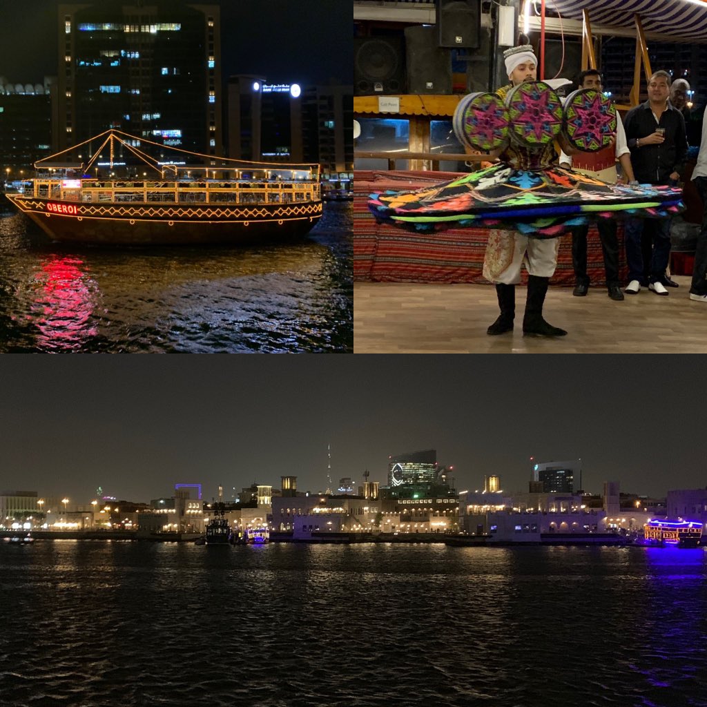 Dhow Cruise... connecting w/ #logisticsleaders and fun time  at #CargoConnections Annual Assembly