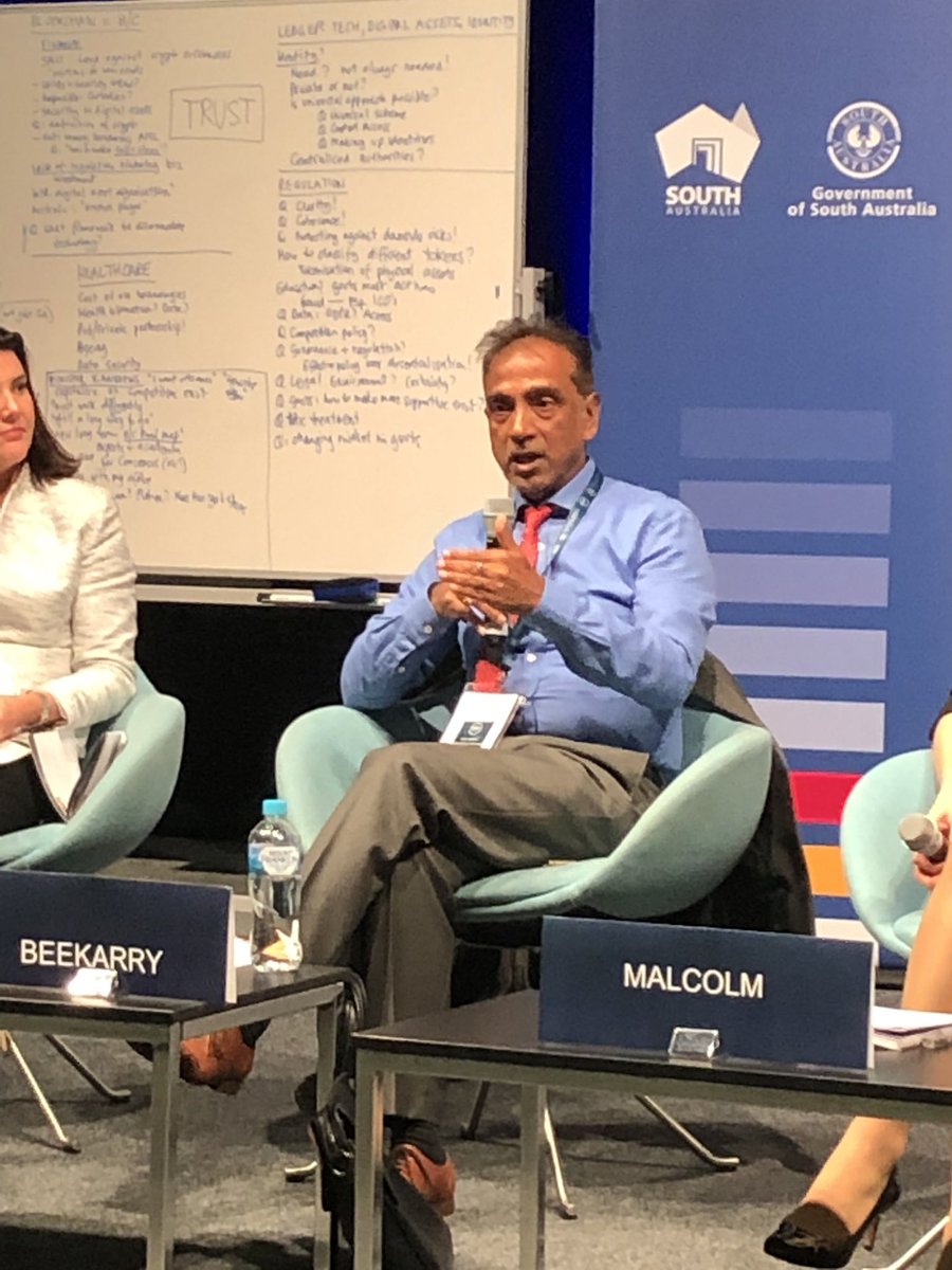 profjasonpotts's tweet image. Navin Beekary from ICAC Mauritius argues that the GFC was ultimately a failure of the management of financial data. No one knew what they were carrying. This is the value of #blockchain. #datafailure #Satoshi @ADC_Forum #adcblockchain2019