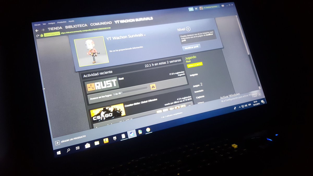 WachonS's tweet photo. Volvimos !!! 
New steam https://t.co/lne9uC2mR5