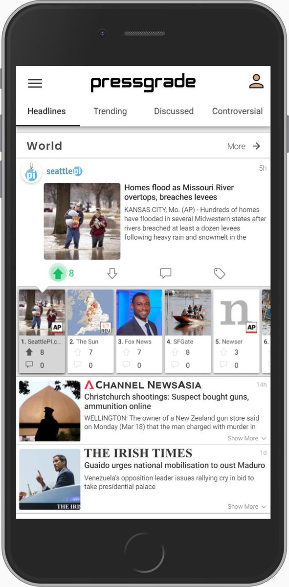 Pressgrade's tweet image. Best News Websites of 2019
1. Pressgrade (pressgrade.com) 
2. TBD