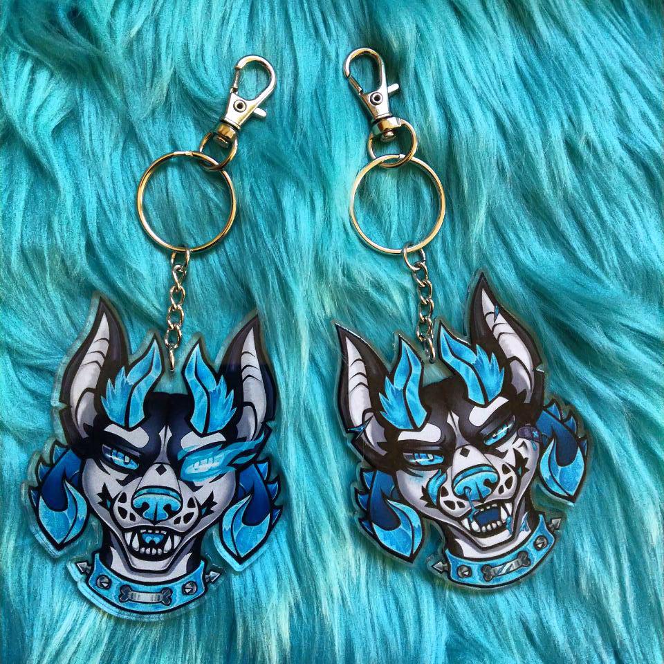 SANCTO_DIEM's tweet photo. The hellhund Acrylic charms from @ZapCreatives came in! They look fantastic and are available here : https://t.co/boZ6OywEdd ! #acryliccharm #keychain #hellhund #furry https://t.co/ommWYYbUIc
