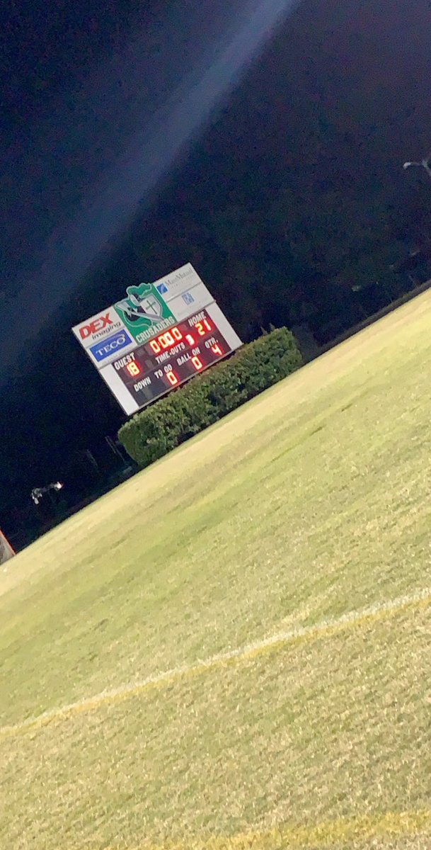 Varsity finally found themselves in the win column with a big Distric win over Blake High 21-1!! Continue the hard work girls!!!! #TampaCatholicFootball