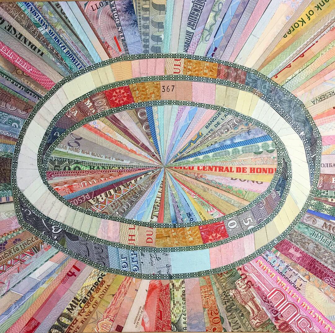 ckarlwilde's tweet photo. Circulation by CKWilde, Currency collage #banknoteart #banknotecollage #banknotemosaic #mediumsofexchange #currencycollage #currency #money #dosh #cash #moneyart #moneycollage #ckwilde #economics #circulation #penrose #mosaic #moneymosaic #collage #banknote #numismatics https://t.co/sUyUwGqMzm