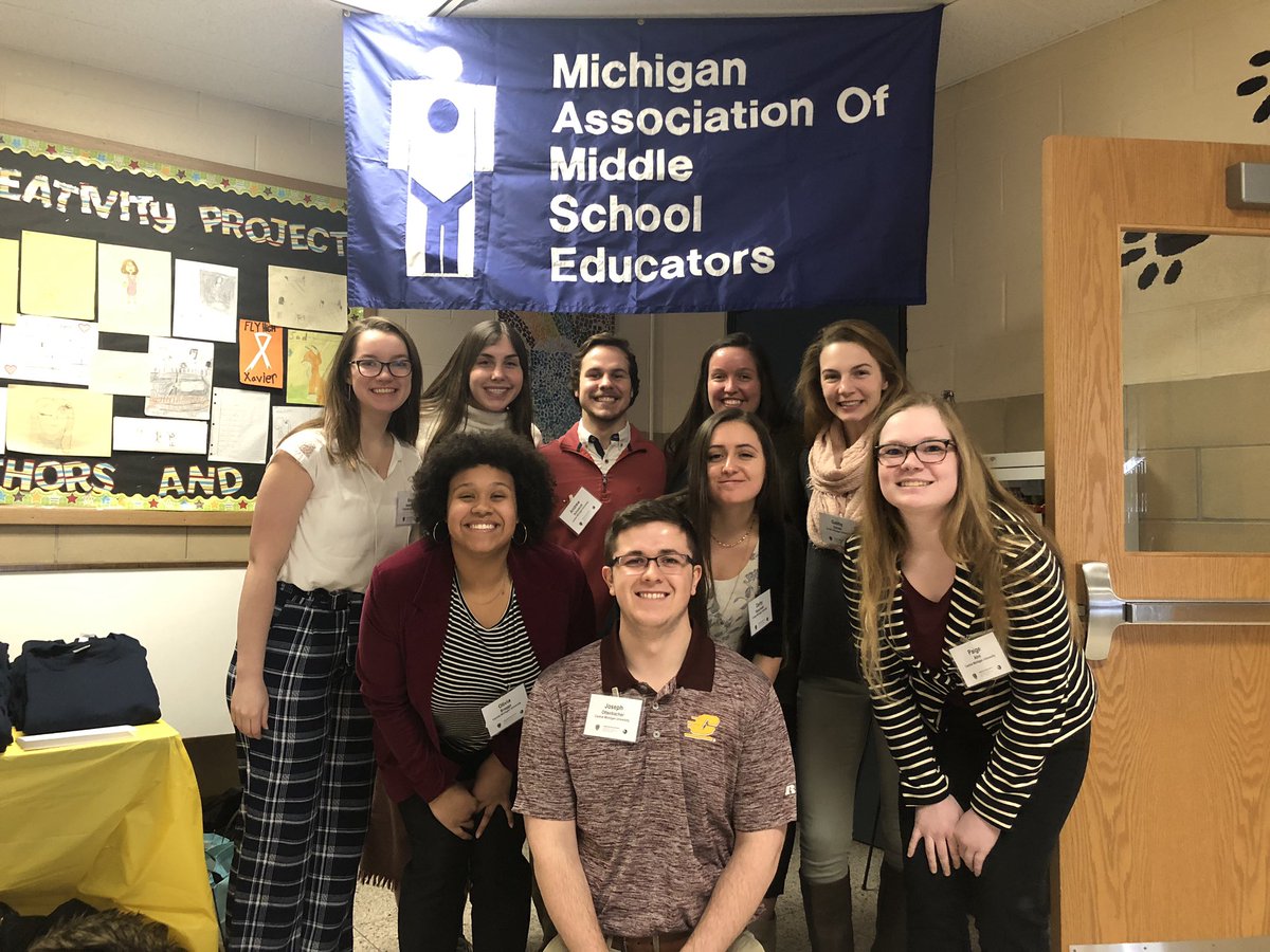 CMLACMU's tweet photo. Had a great time growing as middle level educators and listening to phenomenal speakers at #MAMSE19 https://t.co/WGPX0kfFoZ