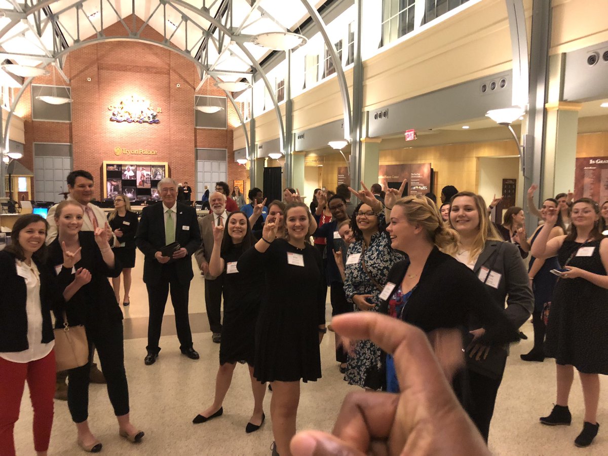 e_d_patrick's tweet photo. When you try to get @NCStateCED students to do the @EastCarolina #PirateHook this is what you get! It was a pleasure meeting the #TIPScholars. #WorkForCravenCountySchools https://t.co/XOSRdo4VAd