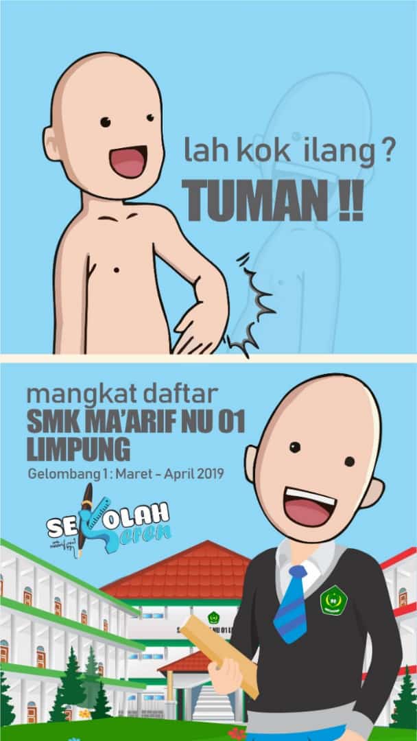 sekolahkeren_'s tweet photo. Ndang mangkat gaes
#2019PilihSekolahKeren
#antihoax
#TUMAN
#ppdbsmk https://t.co/j5na4vLCl1