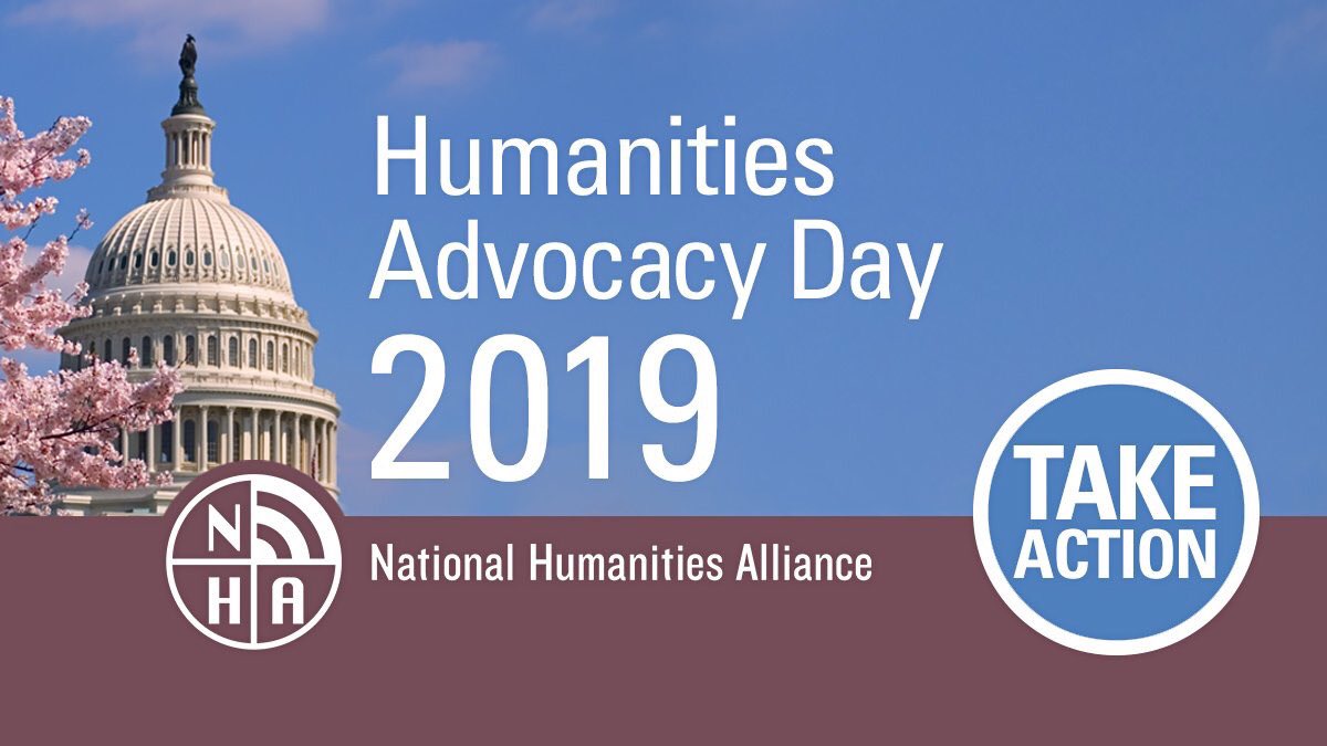 XULA_CCE's tweet photo. We wrapped up the @HumanitiesAll Annual Meeting with a Capitol Hill Reception. Tomorrow, we will return to Capitol Hill to advocate for #humanities funding. #HAD19 #XUCCE https://t.co/CZ33W7uBEP