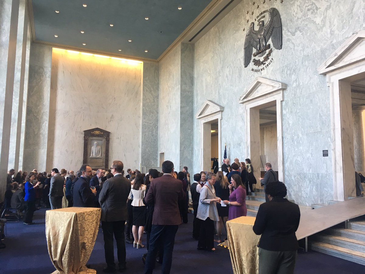 XULA_CCE's tweet photo. We wrapped up the @HumanitiesAll Annual Meeting with a Capitol Hill Reception. Tomorrow, we will return to Capitol Hill to advocate for #humanities funding. #HAD19 #XUCCE https://t.co/CZ33W7uBEP