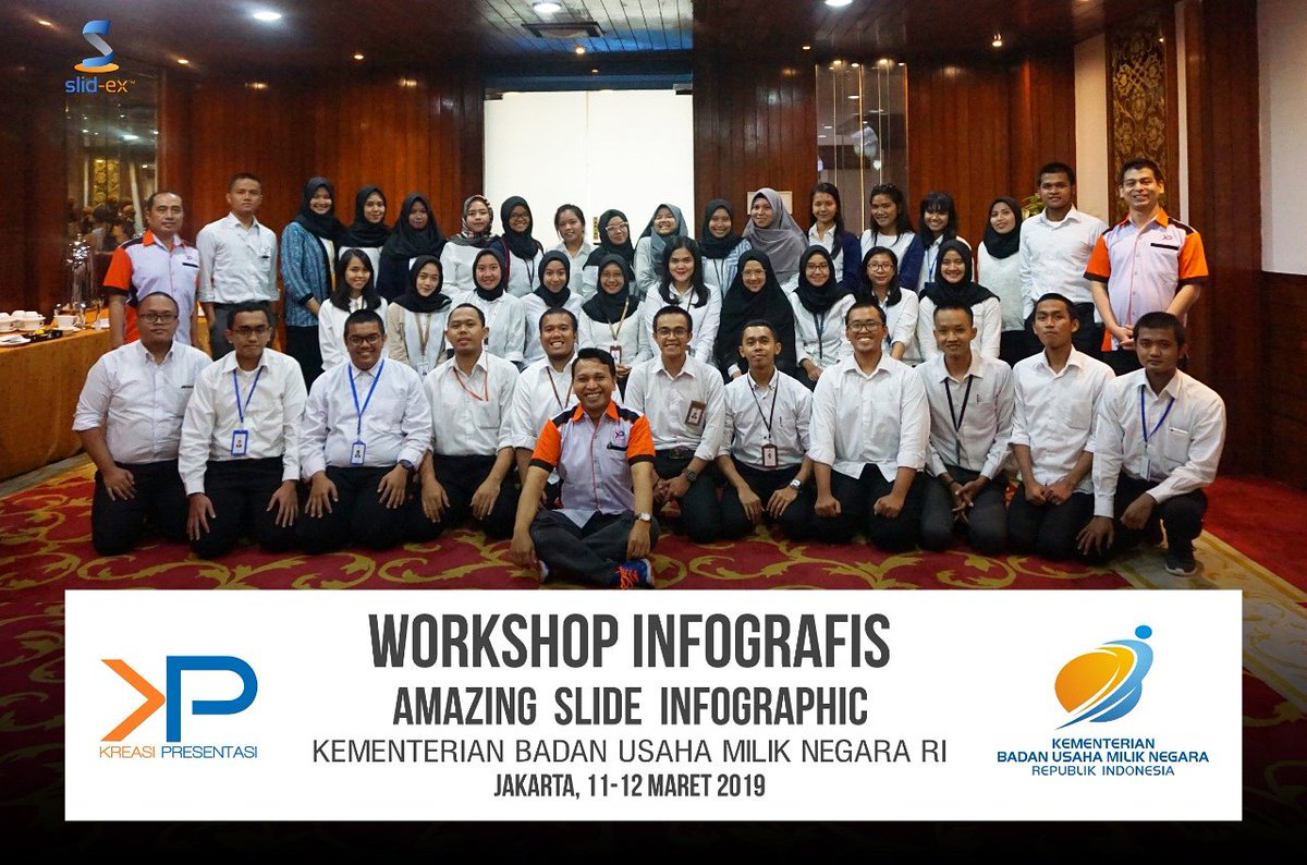 KreasiPrsentasi's tweet image. Terimakasih atas kerjasama &amp;amp; kepercayaannya dlm #PelatihanInfografis. 

Smg bermanfaat &amp;amp; menunjang tugas sehari-hari para staffnya.

#AmazingSlideInfographic
Info &amp;amp; kerjasama :
0857-3333-0407

#SlideDesigner #PakarSlide #workshopinfografis #AmazingSlide #DokterSlide