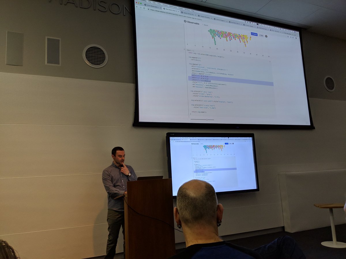 jthoms1's tweet image. Kemper Smith is reminding us of the power of D3. Especially when used with @observablehq. @MadJavaScript