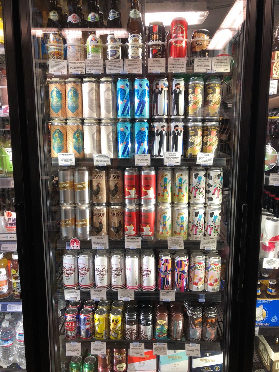 Say ciao, bella to the beer wall at Divis 🍻 Our teams work hard to bring in the most interesting selection of beers to the Markets 🙌Next time you're at Divis be sure to check out <a href="/temescalbeer/">Temescal Brewing</a>, <a href="/moderntimesbeer/">Modern Times Beer</a>, <a href="/theboothbrewing/">The Booth Brewing USA</a>.us, <a href="/mikkellersd/">Mikkeller Brewing San Diego</a>, @rosestaproom, and more!