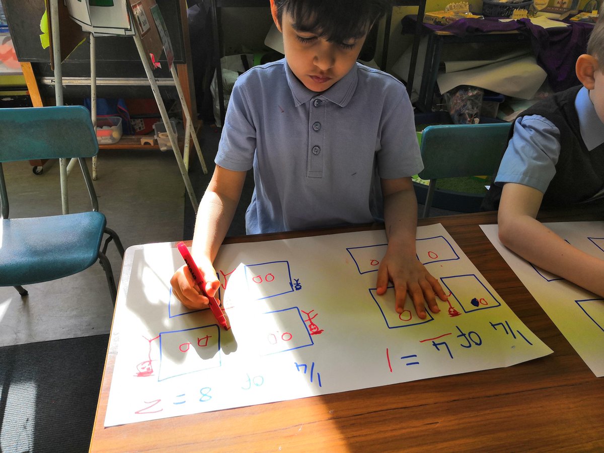 OLRprimary's tweet image. In p1c we have been learning to share between 2 and we are doing so well with it! Today we learned the 'qu' sound and began to discuss quarters and that led us to start sharing between 4. We were awesome at it. #maths #drawitout #strategies #trickyconcepts #growthmindset