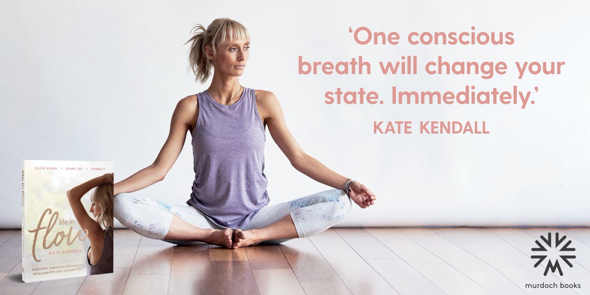 murdochbooks's tweet image. We love this reminder from Kate Kendall in her stunning new book, #LifeinFlow. Out now. hubs.ly/H0gTXHx0