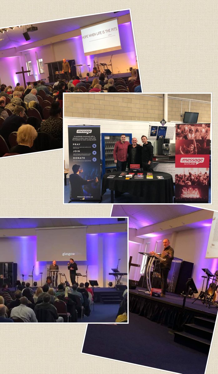 Great time in Scotland preaching at two top notch Churches; <a href="/glasgowelim/">Glasgow Elim</a> and <a href="/FoundChurchScot/">Found Church</a> - There really Is a sense of momentum now in our work up there