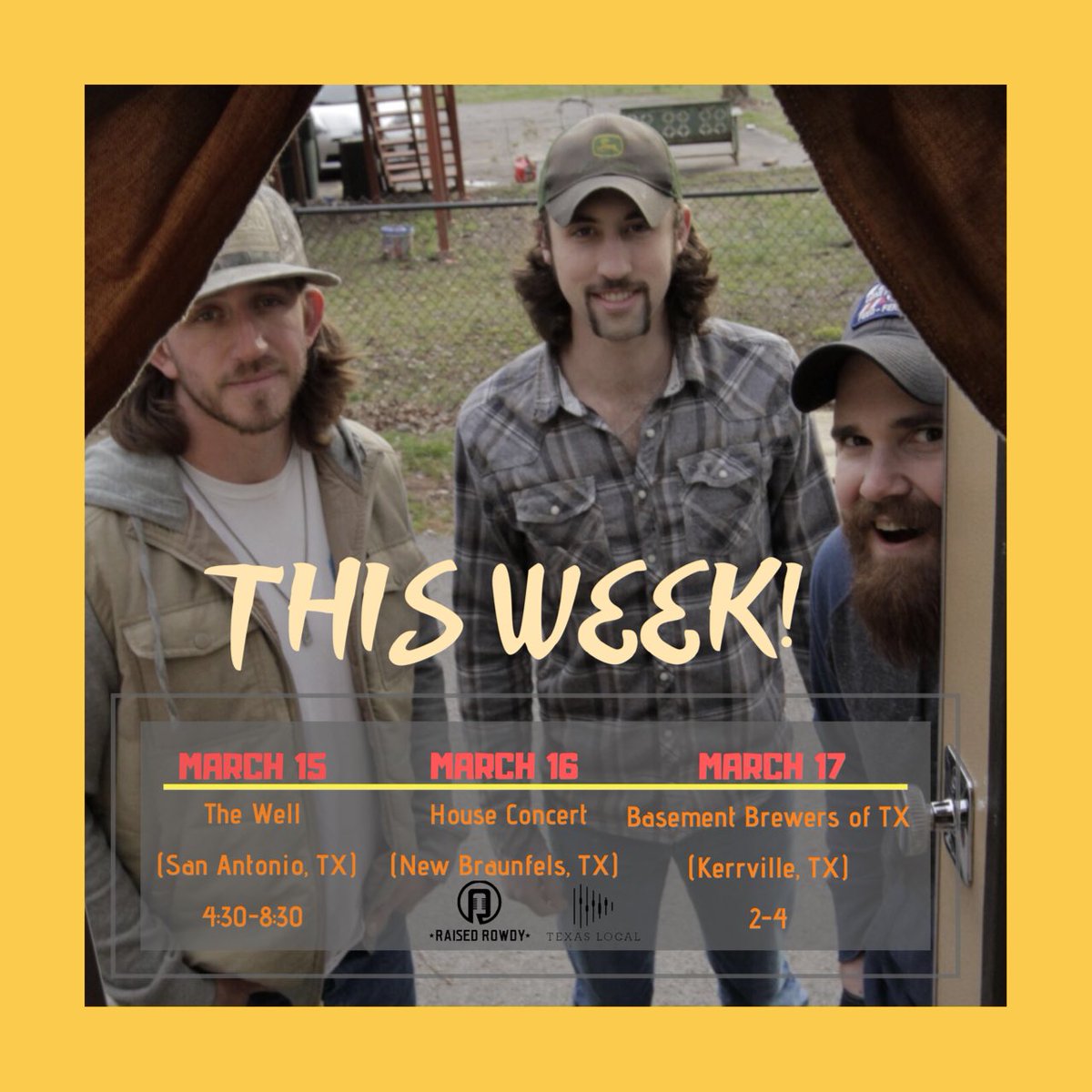 JMParsonsMusic's tweet photo. I’m stoked to be back down around the old stomping grounds this week and weekend! Y’all come on out see us!! #PassingThroughTour #PassingThrough #Texas #Kerrville #NewBraunfels #SanAntonio #BasementBrewersOfTexas #RaisedRowdy #TexasLocalLive #MusicIsLife #Music #LiveMusic https://t.co/EEAuJCZxiW