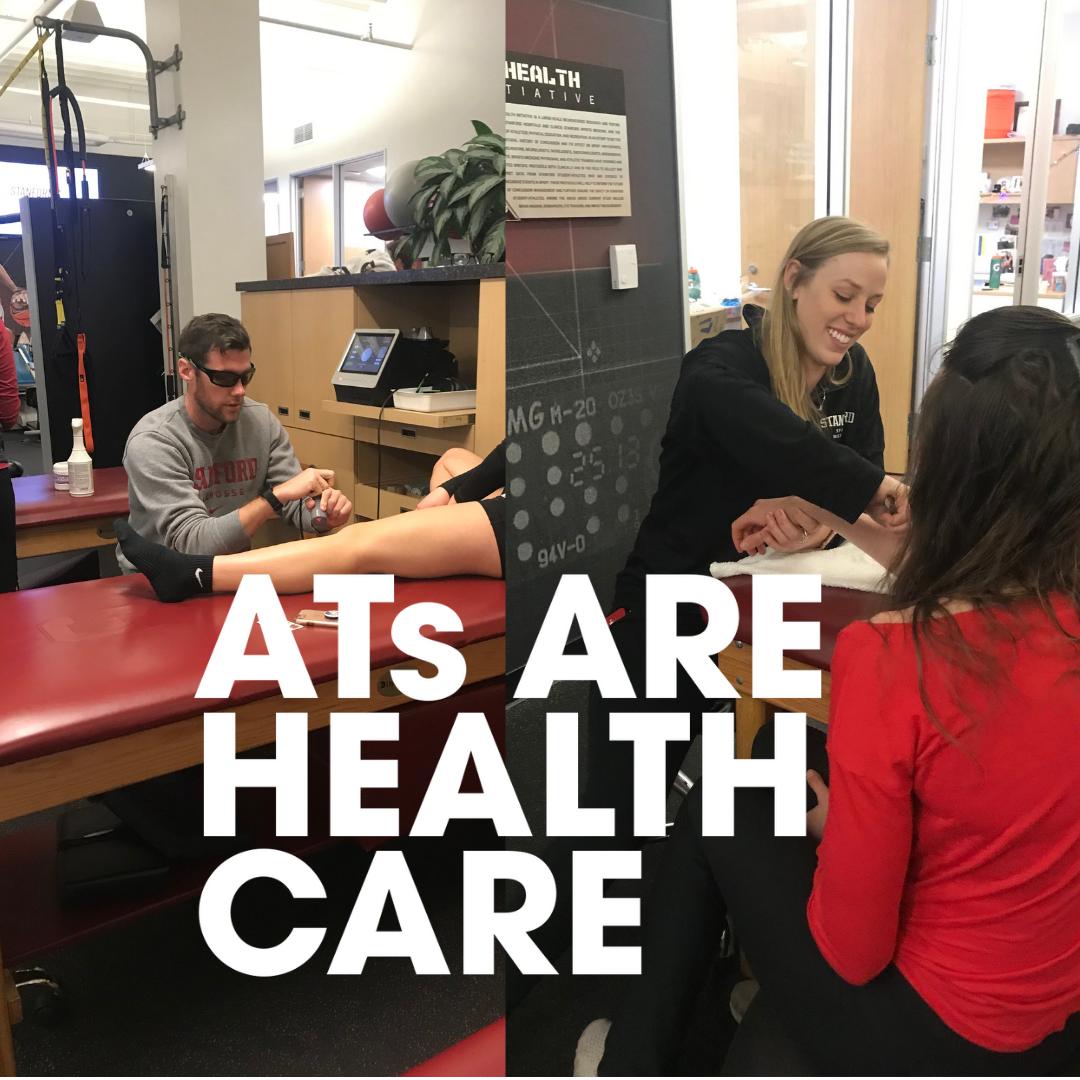 SDHSATA's tweet photo. RT SU_SportsMed: #NATM2019 Josh and Hannah are Healthcare for StanfordXCTF and StanfordMWP π€π²π€½πΌββοΈππΌββοΈππΌββοΈ #GoCard #Disctrict8 #FWATA https://t.co/k4lz58THoZ