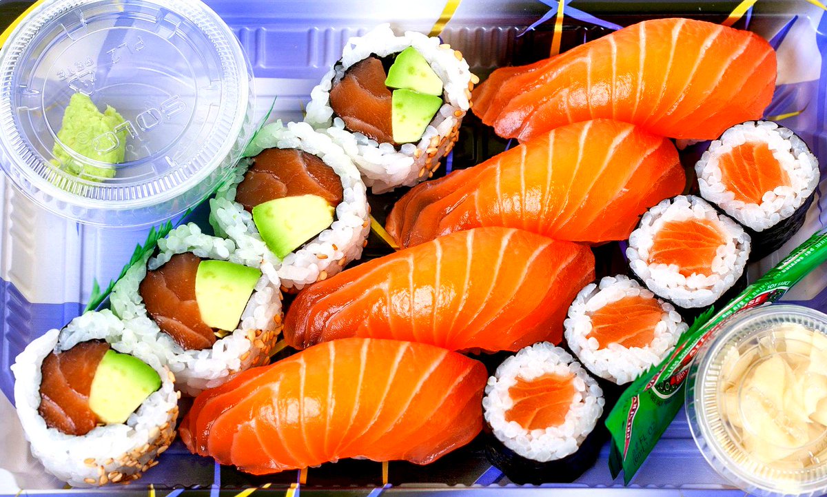 ToridasuArdmore's tweet photo. Sushi combo for salmon lovers! #freshnessmadeeveryday #jasonstoridasu #sushi #food #foodporn #japanesefood #foodie #sushitime #instafood #salmon #japanese #dinner #yummy #sushiroll #delicious #seafood #instagood #foodstagram #sushibar #sushilover #tuna #like #foodgasm https://t.co/tc0hiapNV8