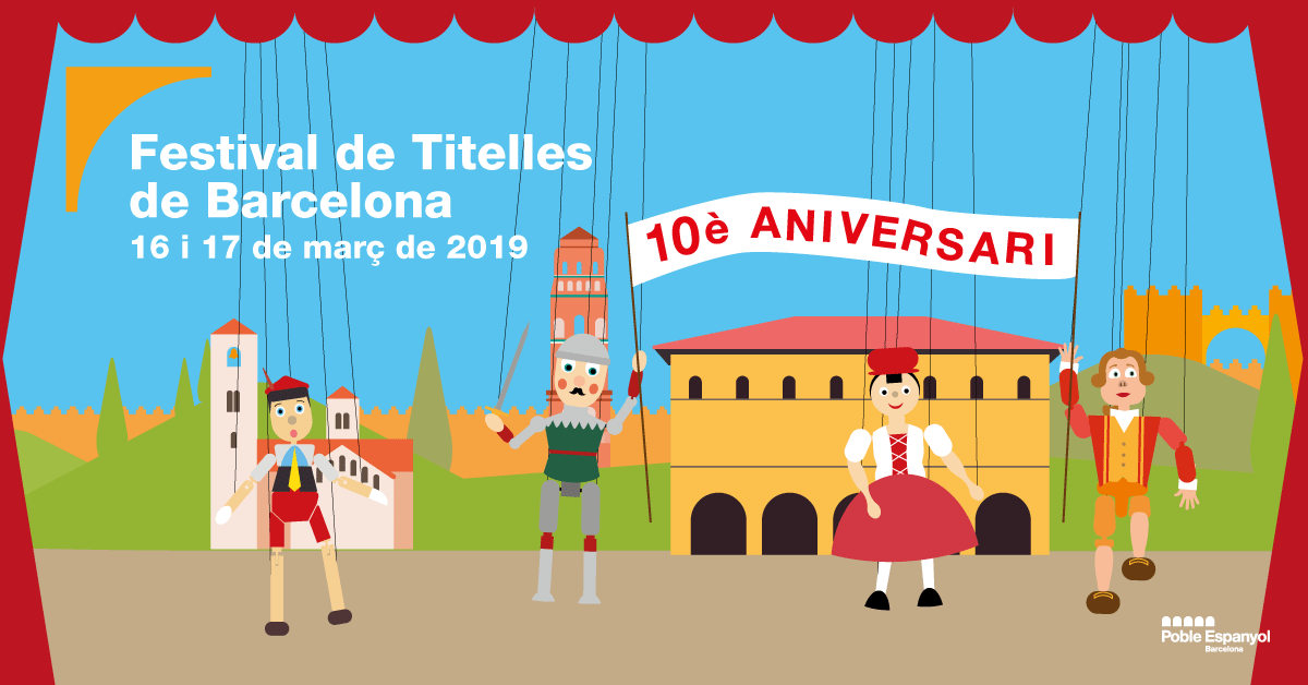 Aquest #finde, titelles txecs, de guant, de taula, de fil, de tija, muppets i ombres xineses tornaran a rebre infants i adults al <a href="/PobleEspanyol/">Poble Espanyol</a>! 🙌 Troba invitacions a les nostres botigues i no et perdis el 10è #FestivaldeTitelles! 👉 ja.cat/Vby6O

#somelquefem