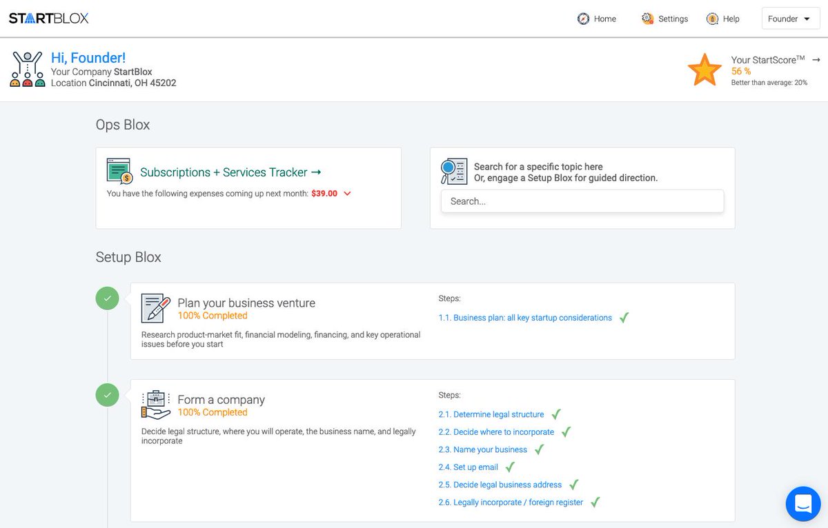 A new StartBlox is born, and it's twins! One is a better app to guide founders; the other is new way for co-working spaces, incubators, and accelerators to offer a great member benefit while eliminating many startup questions to staff. See for yourself: hubs.ly/H0gZt4K0