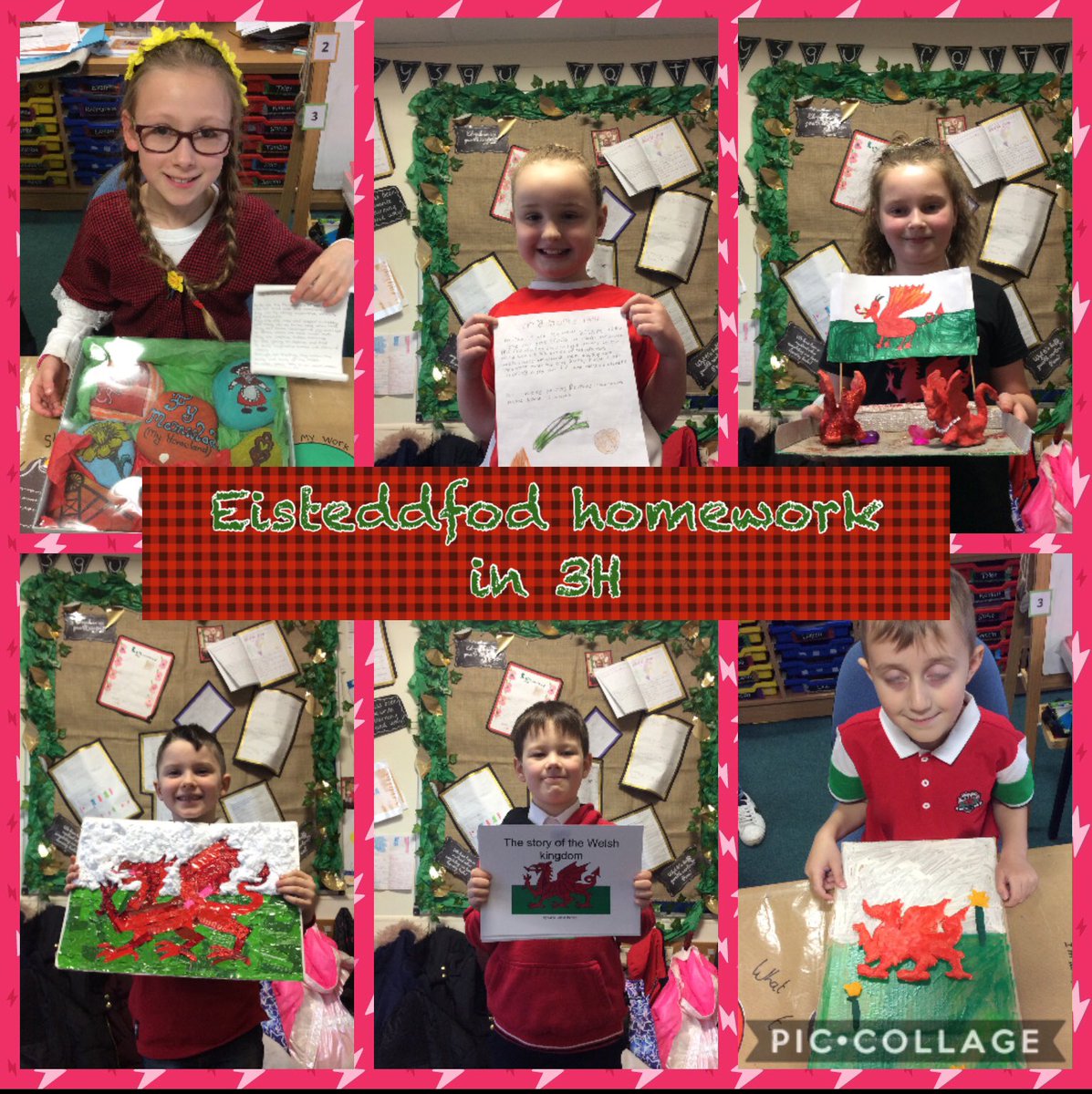 Y3GUPS's tweet photo. Our amazing Eisteddfod homework in 3H 🏴#GUPSCym #GUPSLLC #GUPSExp @GlanUskPS https://t.co/Ibc9w2mdYH