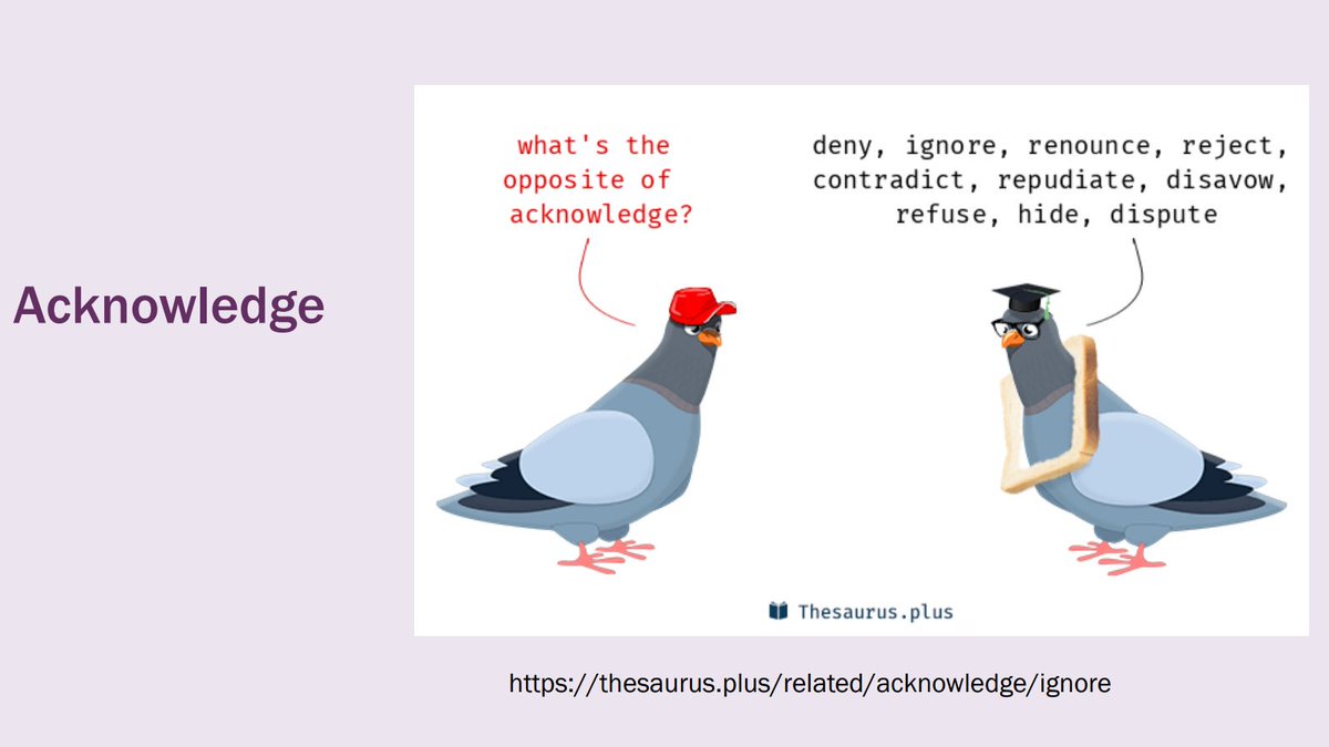 sbc_at_work's tweet photo. Agreeing is different from acknowledging. When you agree, you lose the neutrality necessary for successful #negotiation. Then give the space for the other party to respond in agreement or disagreement. #PEAK2019 #difficultconvos https://t.co/uMmG41jy4c