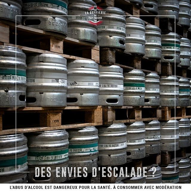 BPaysbasque's tweet photo. 💪 [ LE MUR ] 🍻⠀
Quand le stockage des fûts #Eguzki et #Eki devient un sport ! ⠀
.⠀
.⠀
.⠀
#escalade #sport #party #2K19 #hightech #instagood #biere #beer #cerveza #instabeer #beerme #beerofinstagram #beerlover #beeroftheday #frenchbeer #paysbasque… https://t.co/C59ITZvL1f https://t.co/mDLE8hk8Qv