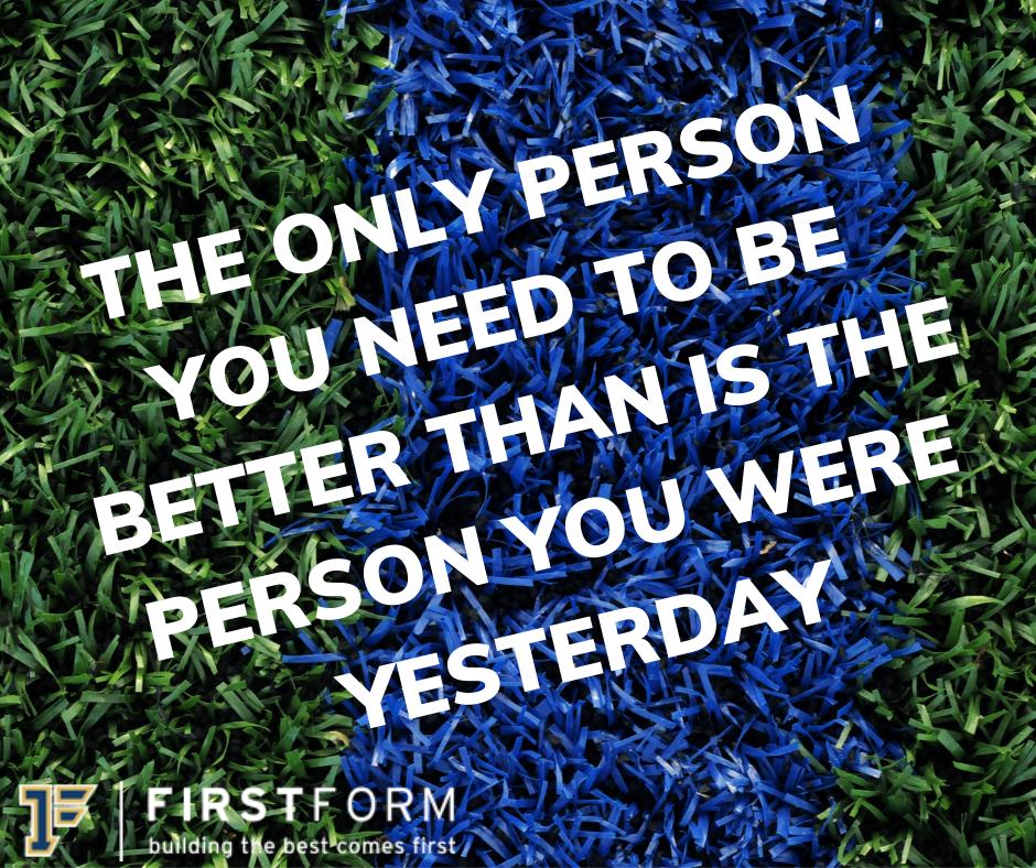 FirstFormInc's tweet image. #motivationalmonday #mondaymotivation #firstform #turf #sports